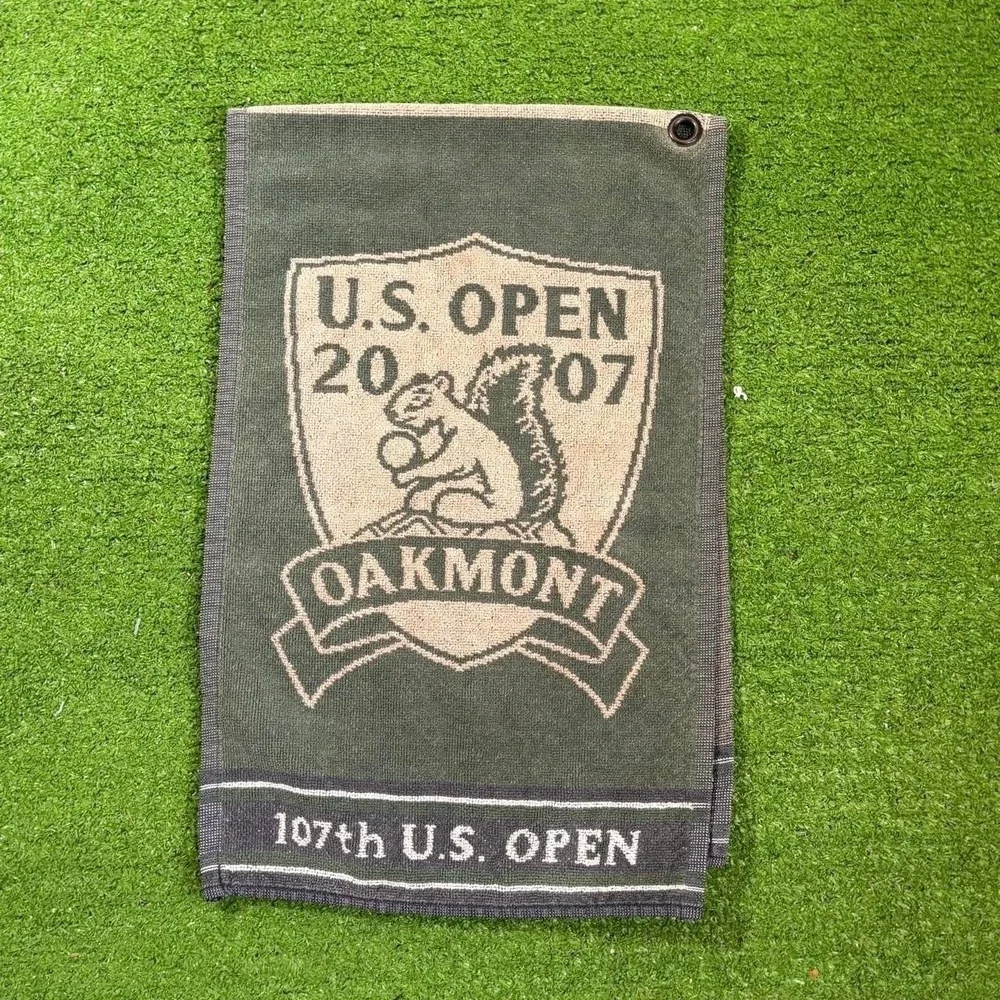 Vintage Oakmont Country Club Members Golf Towel Cotton